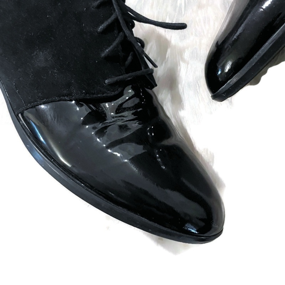 MUNRO MARKELLA BLACK DERBY OXFORD - Picture 4 of 11